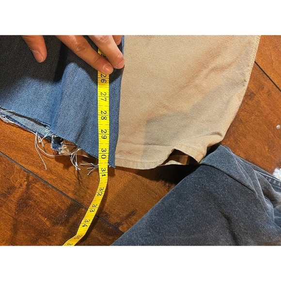 Kickwear Baggy y2k Handmade“JNCO STYLE mammoth Style” 20 Inch Leg 36x30 - Picture 13 of 13